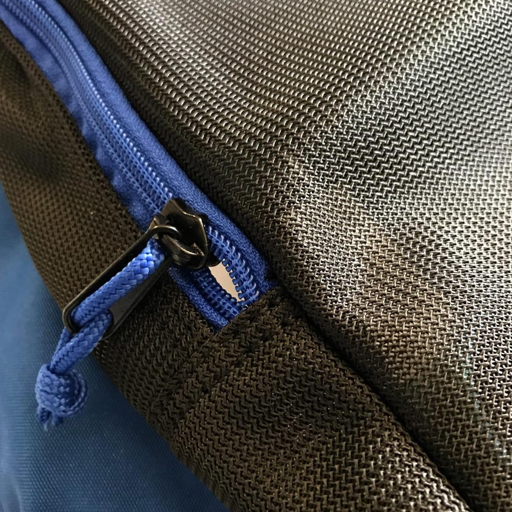 RIP Blue Commando Sac à dos de voyage double bodyboard – 2 planches avec bandoulière + dragonne, bretelles rembourrées réglables, planche de transport de 111,8 cm, 2 grandes poches de rangement avant,