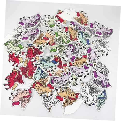 Miniatura 8 de COHEALI 50 botones para ropa, manualidades de madera para decoración antigua, botones de madera hechos a mano, botones de madera, decoración