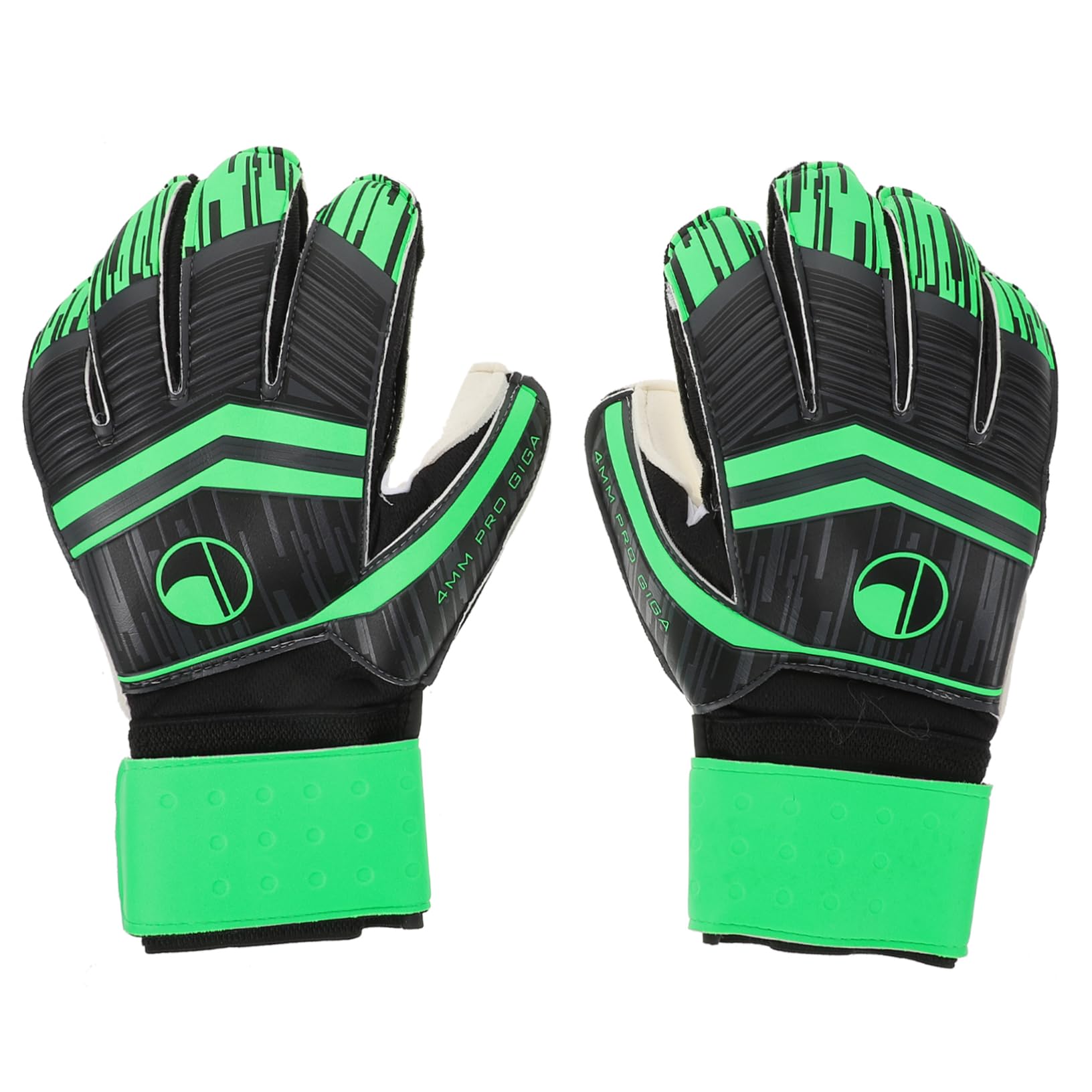 KICHOUSE Professional Goalkeeper Soccer Glove for Indoor/Outdoor Match/Training Green Size