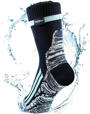 ArcticDry 100% Impermeables Calcetines Para Hombre, Mujeres | Waterproof | Anti Agua | Termicos Frio Extremo | Para Ciclismo, Golf, Senderismo, Ski, Snowboard y Montaña