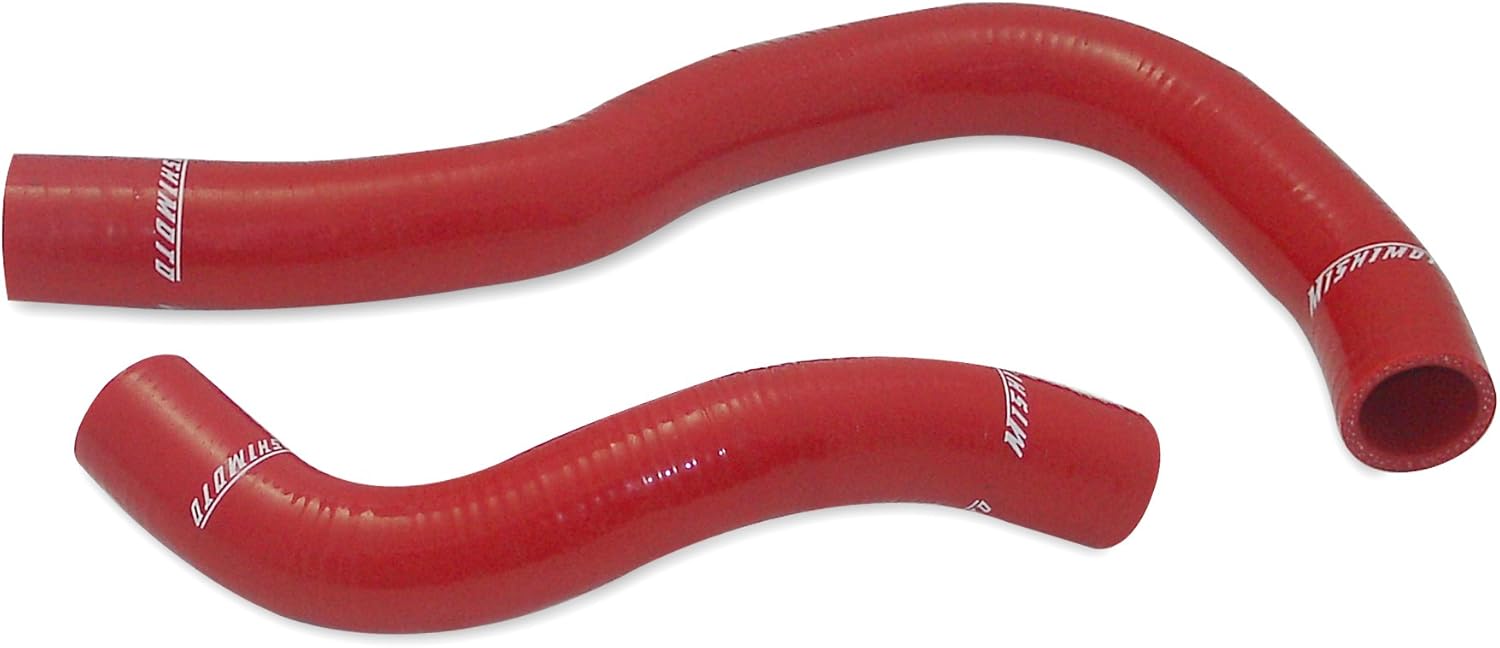 Mishimoto MMHOSE-RSX-02RD Silicone Radiator Hose Kit Compatible With Acura RSX 2002-2006 Red