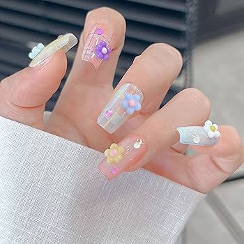 3dネイルパーツ ネイル ネイルパーツ 花 フラワー デコパーツ ミニチュア Amazon | ネイルパーツ 花 60個入り 3D 立体 お花パーツ 樹脂