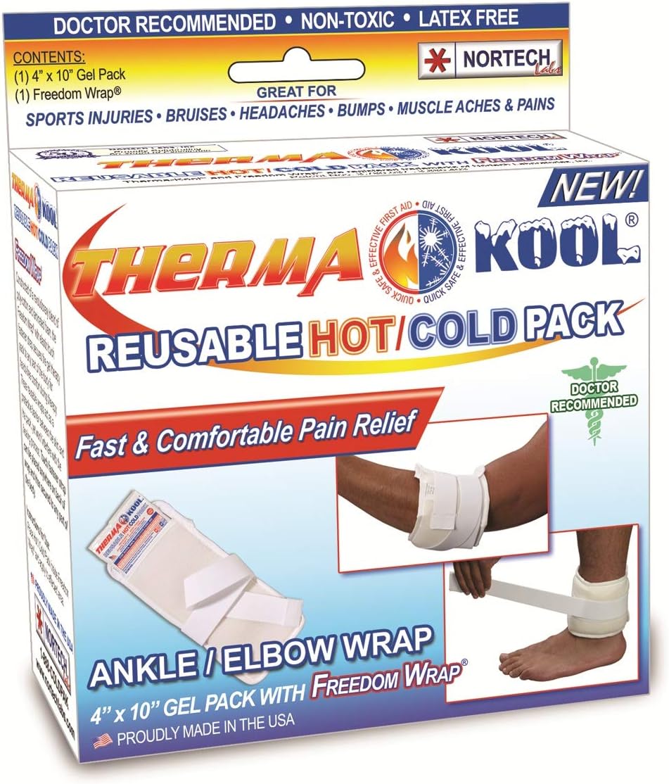 Thermakool® 4" X 9" Reusable Hot and Cold Gel Therapy Packs 50 Per Case