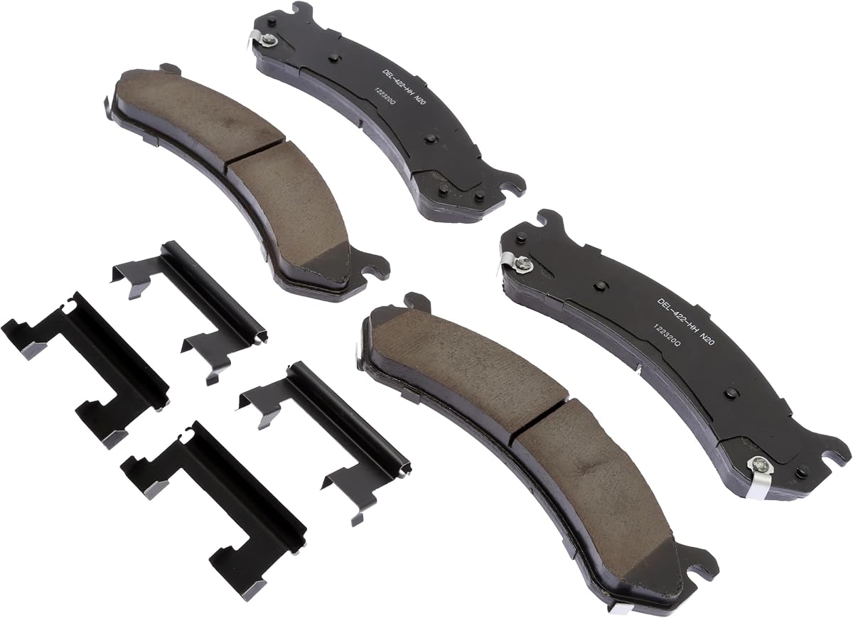 Gold 17D784CHF1 (19428024) Ceramic Front Disc Brake Pad Kit