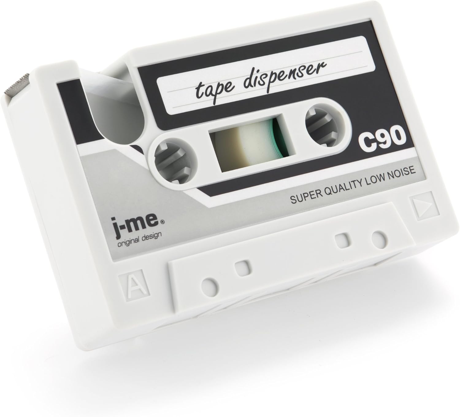 jme original design Cassette Tape Dispenser, Cool Grey Amazon.co.uk