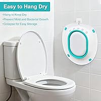 Vista 8 de Baño de Asiento Eléctrico, Baño de Asiento para Hemorroides, Baño de Asiento para Asiento de Inodoro, Baño de Asiento para Cuidado Posparto, Kit