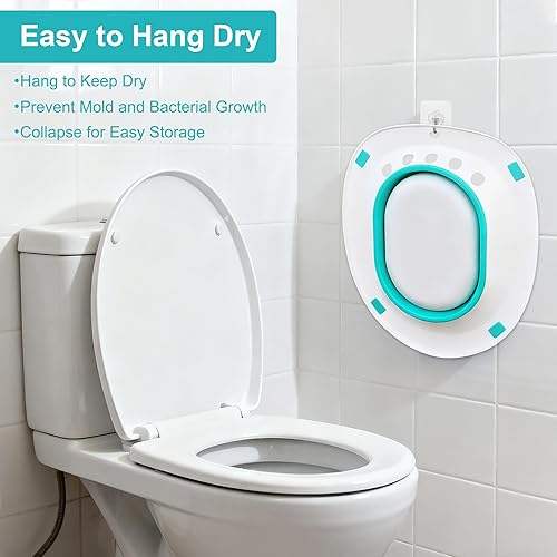 Miniatura 8 de Baño de Asiento Eléctrico, Baño de Asiento para Hemorroides, Baño de Asiento para Asiento de Inodoro, Baño de Asiento para Cuidado Posparto, Kit