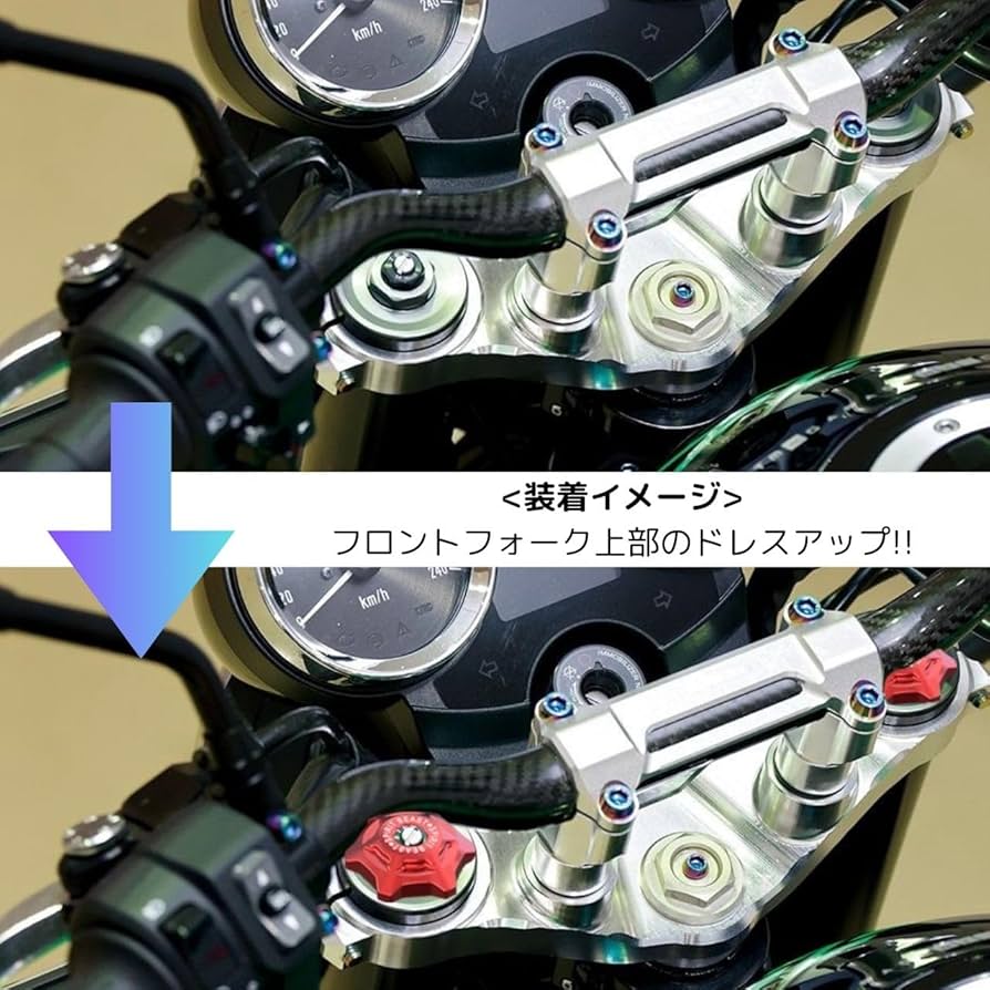 Amazon | [SEVEN EBISU] Z900RS カスタム フロントフォーク