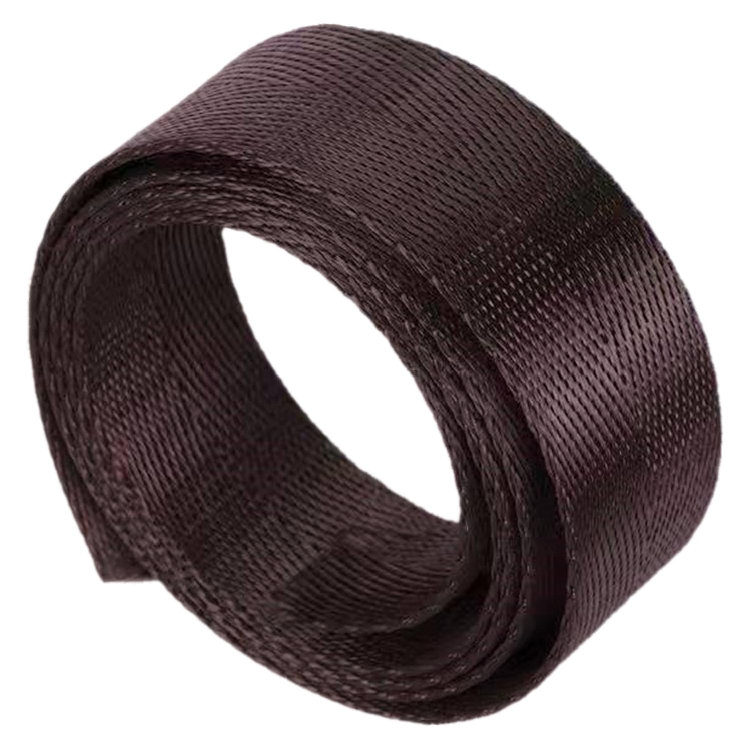 FGJsfhrDTU Webbing, Nylon Band Herringbone Tape 25mm Width 5-20 Yard Multicolor(Coffee,5 yard)