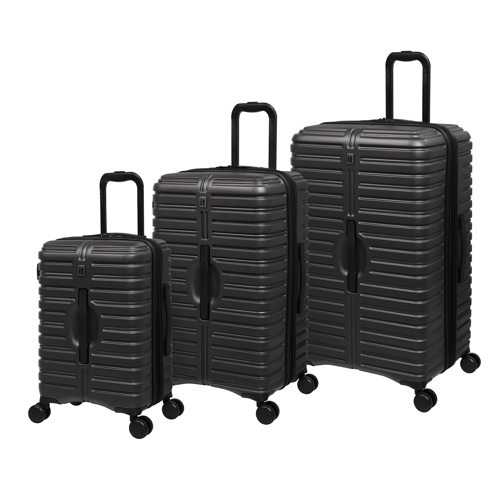 Buy it luggageJumbo 3 piece Hardside 8 Wheel Expandable Spinner Set