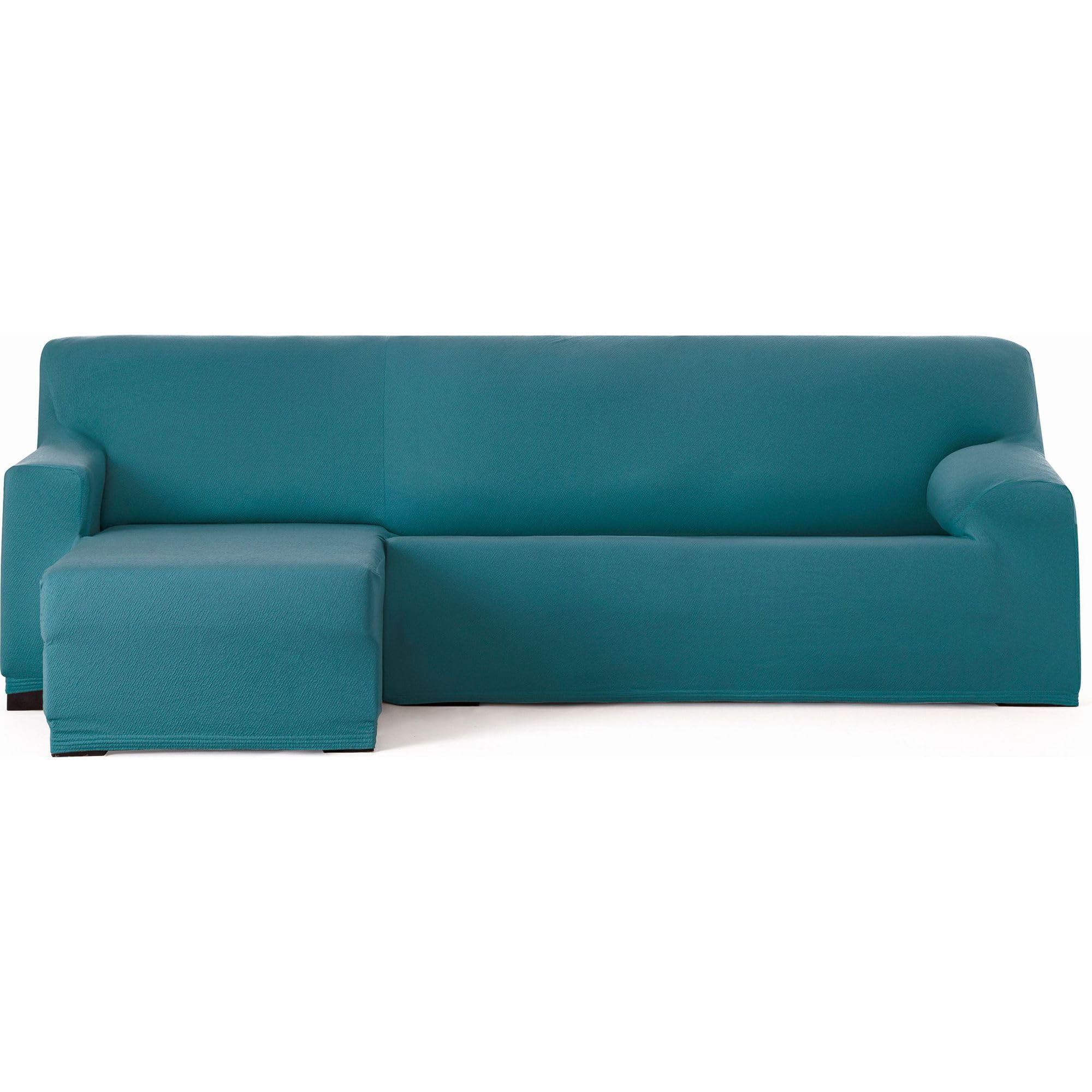 ECOMMERC3 | Chaise longue Sofa Cover Short Left Arm Bi-Elastic Breathable – Chaise Lounge Sofa Cover Eseralda Green Fit Elastic and Foam Fastening
