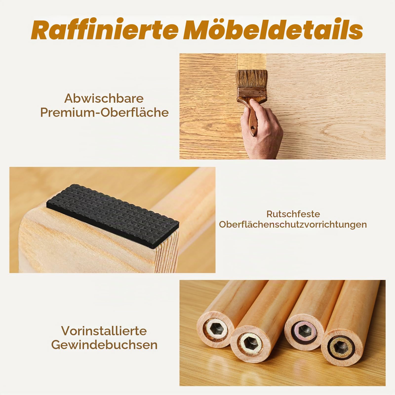 Gimars L-Form Kratzbrett für Katze - 63cm Hoch, Natursisal & Holz-Kratzmöbel, Dual-Use Kratzsäule für Kratzen, Spielen & Ausruhen