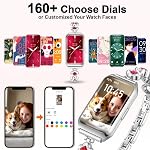 Smart Watches for Women,Fitness Tracker Watches with Sleep Monitor/Heart Rate/Blood Oxygen,IP68 Waterproof FitnessTracker with Long Battery Life