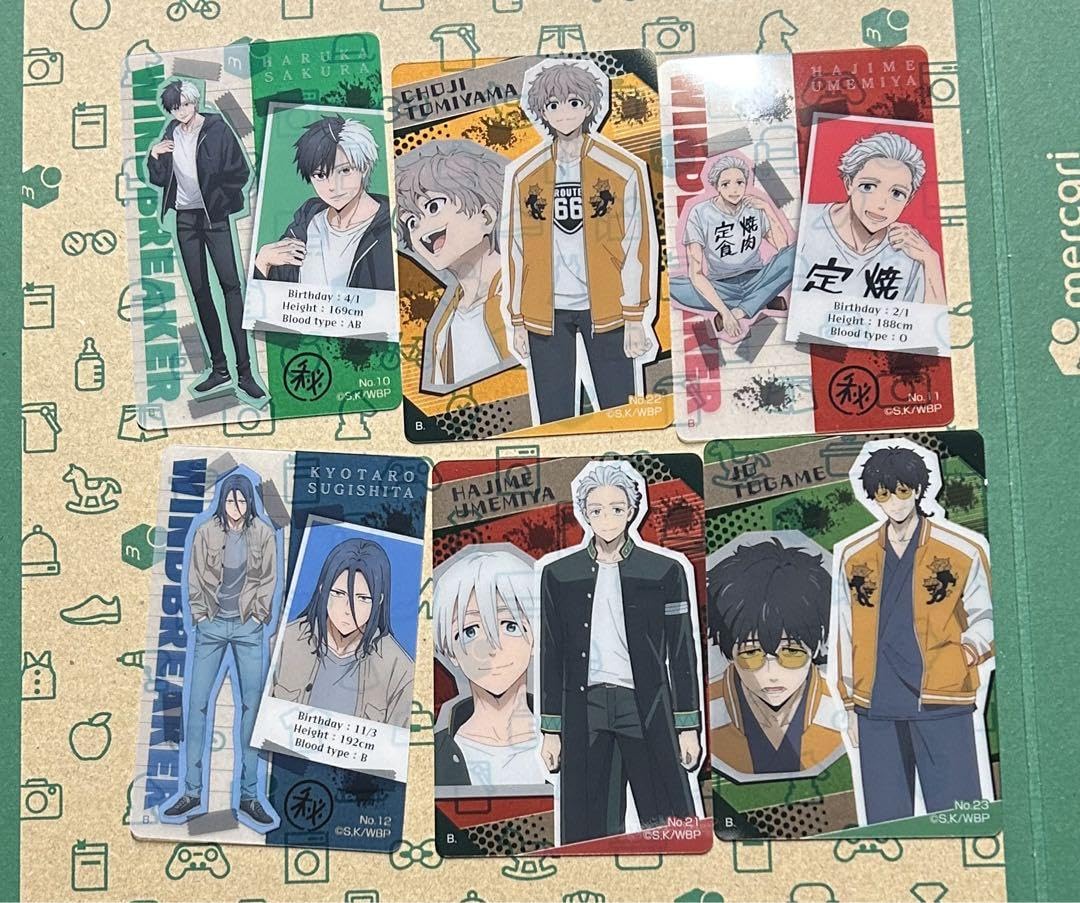 Amazon.co.jp: WIND BREAKER ウィンドブレーカー カードダス クリア