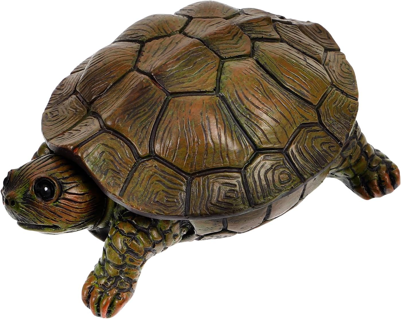 LUOZZY Turtle Jewelry Case Resin Jewelry Trinket Box Decoration Turtle Shaped Necklace Rings Storage Container Home Supply - Small