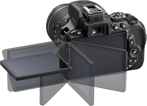 Miniatura 5 de Nikon Cámara D5600 DSLR con lente NIKKOR 0.709-2.165 in f3.5-5.6G VR + estuche + memoria de 128 GB (paquete de 26 piezas)