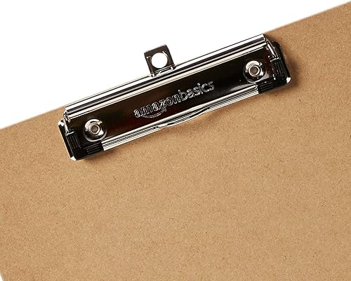 Miniatura 5 de Tienda Basics Portapapeles para oficina, tamaño carta, 9 x 12.5 pulgadas, paquete de 30, marrón