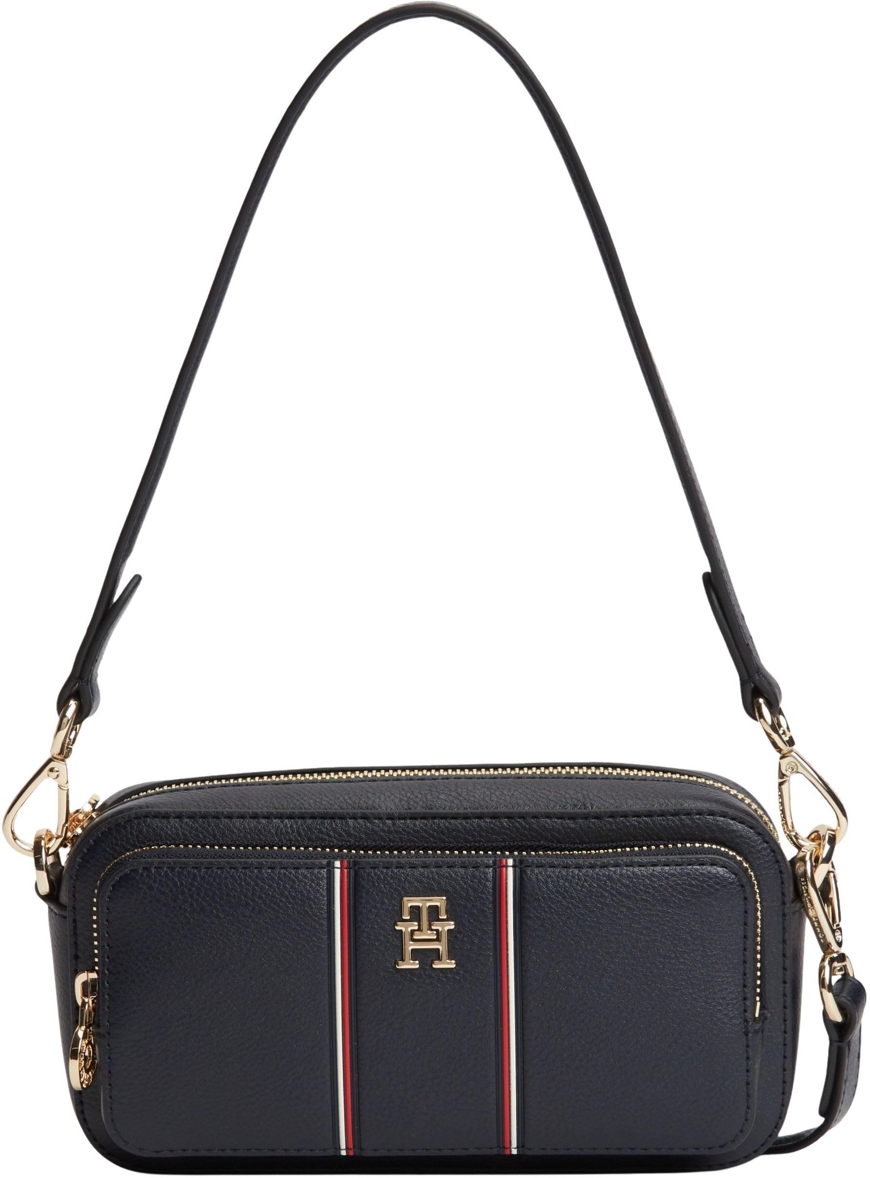 Tommy Hilfiger Damen Schultertasche Daily Camera Bag mit Außentasche, Blau (Space Blue), Einheitsgröße