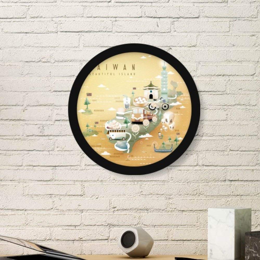 Cadre de voyage Islead Taiwan pour embellir vos murs de salon et créer un coin évasion unique