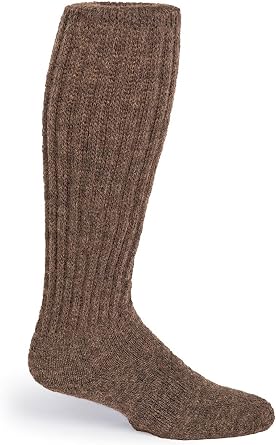 WARRIOR ALPACA SOCKS Unisex Second to None Boot Socks Thick Alpaca Knee High & Over Knee, WoolFree, Warm & Hypoallergenic