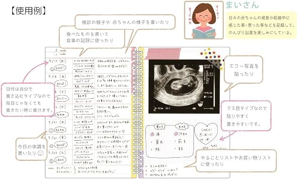 Gakken Sta:Ful D14007 Maternity Diary, Butterfly