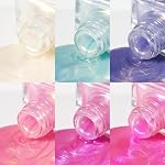 SUPWEE Pearl Nail Polish Set Quick Dry, Mermaid Shell Nail Polish Non Gel Air Fast Drying Fingernail Lacquer Manicure DIY Salon Gift