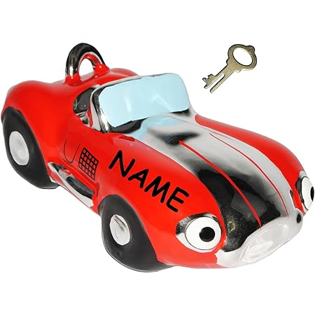 Savacaf Com Auto Spardose Cabrio Rot Wohnaccessoires Deko Sparbuchsen