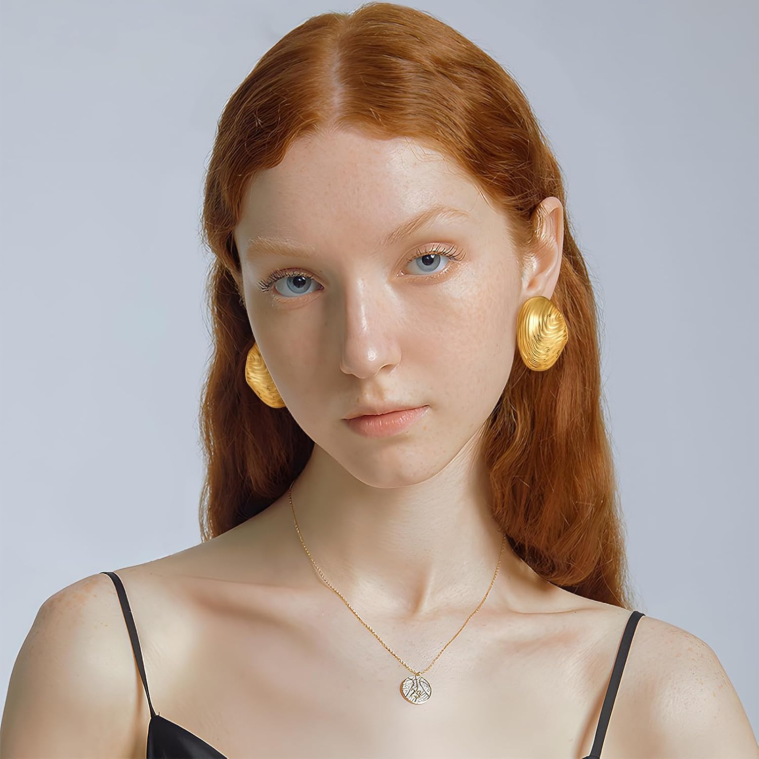 Seashell Studs Earrings for Women Dainty Beach Earrings Summer Fashion Jewelry - Image 3