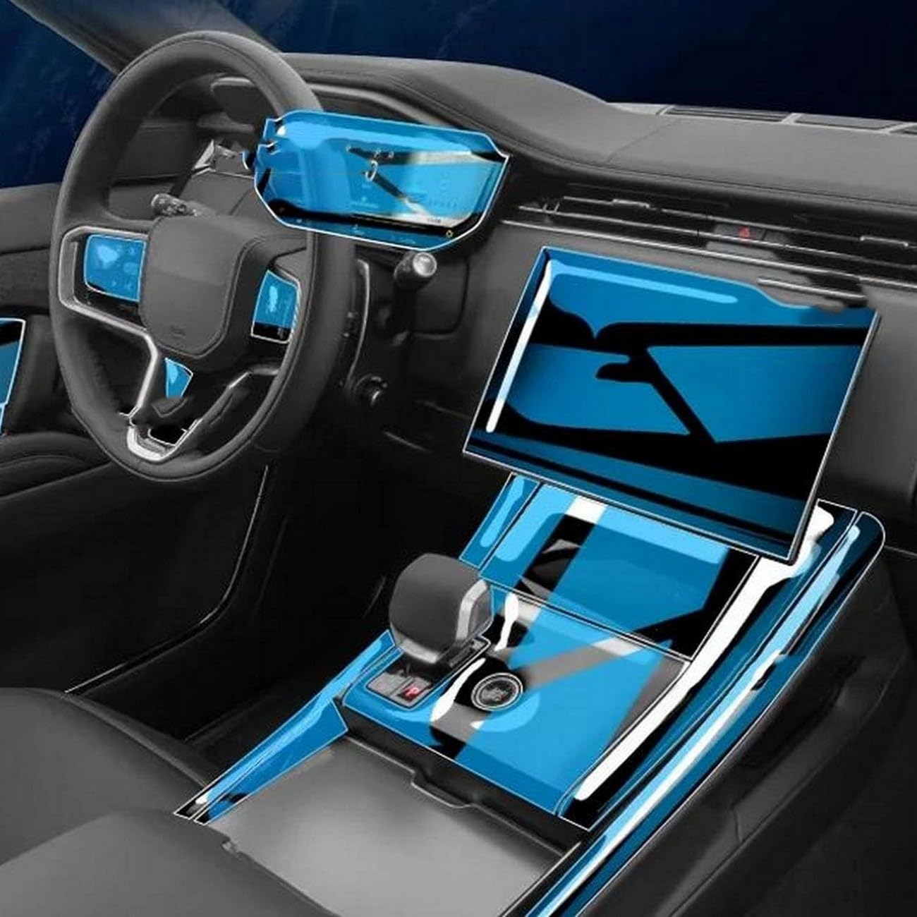 Film protection écran anti-rayures voiture Range Rover Sport RHD