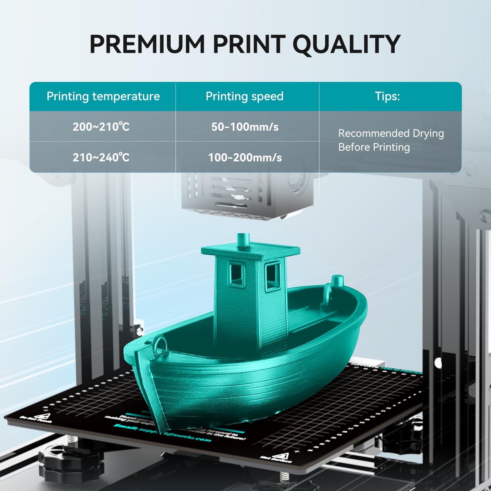 SUNLU PLA Filament Bundle - 8 Colors, 250g Spools -9 SUNLU PLA Filament Bundle - 8 Colors, 250g Spools -9