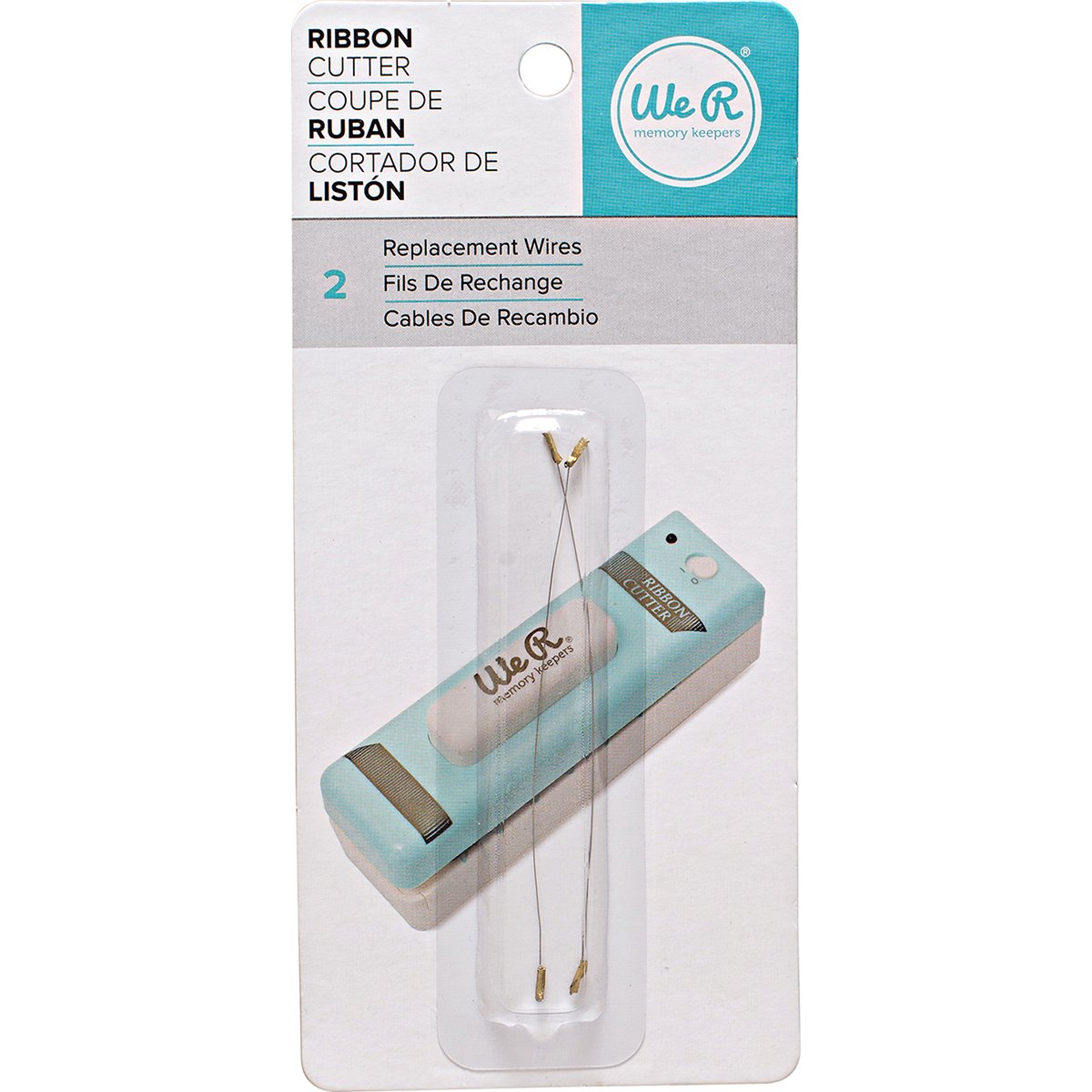 American Crafts Ribbon Cutter Wires - Scrapbooking Tool - 2 Wires - Fits We R Memory Keeper Cutter