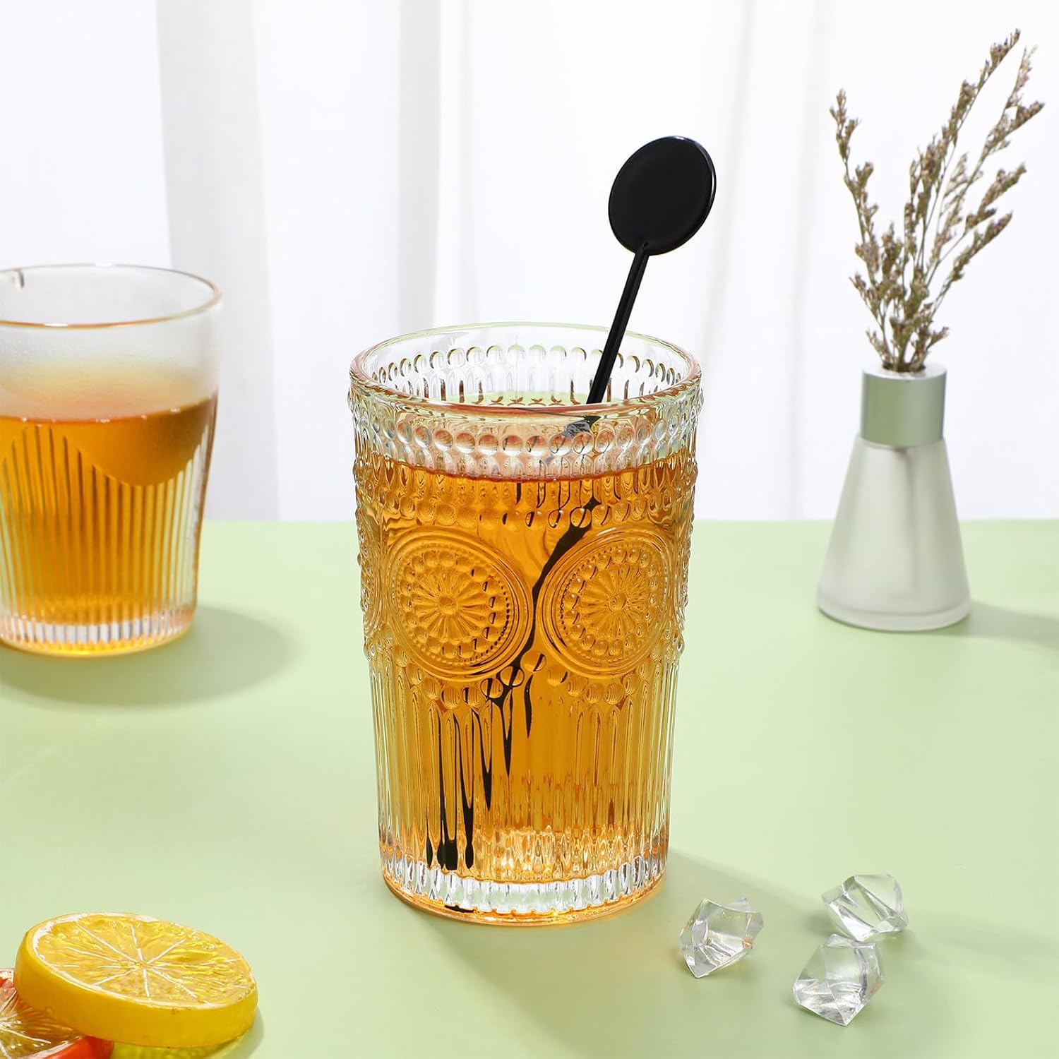 VALICLUD Coffee Stirrers Reusable Drink Stirrers Black Swizzle Sticks 7.08 Inch for Cocktails Whiskey Juice Beverage Mixing Rods for Home Bar Party Wedding