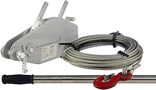 Prowinch 1760 lbs. Lever Wire Rope Puller Hoist 65 ft. Wire Rope
