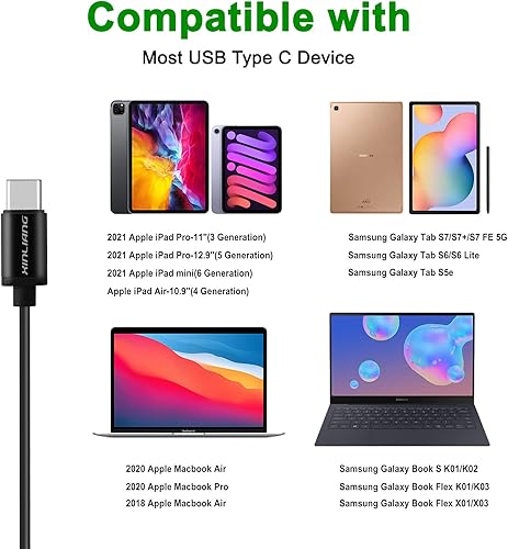 Miniatura 6 de Auriculares USB C para iPhone 15 Pro Max Plus tipo C con micrófono y control de volumen para Samsung S23 S22 S21 FE Note 2010, iPad Pro 2018, Google