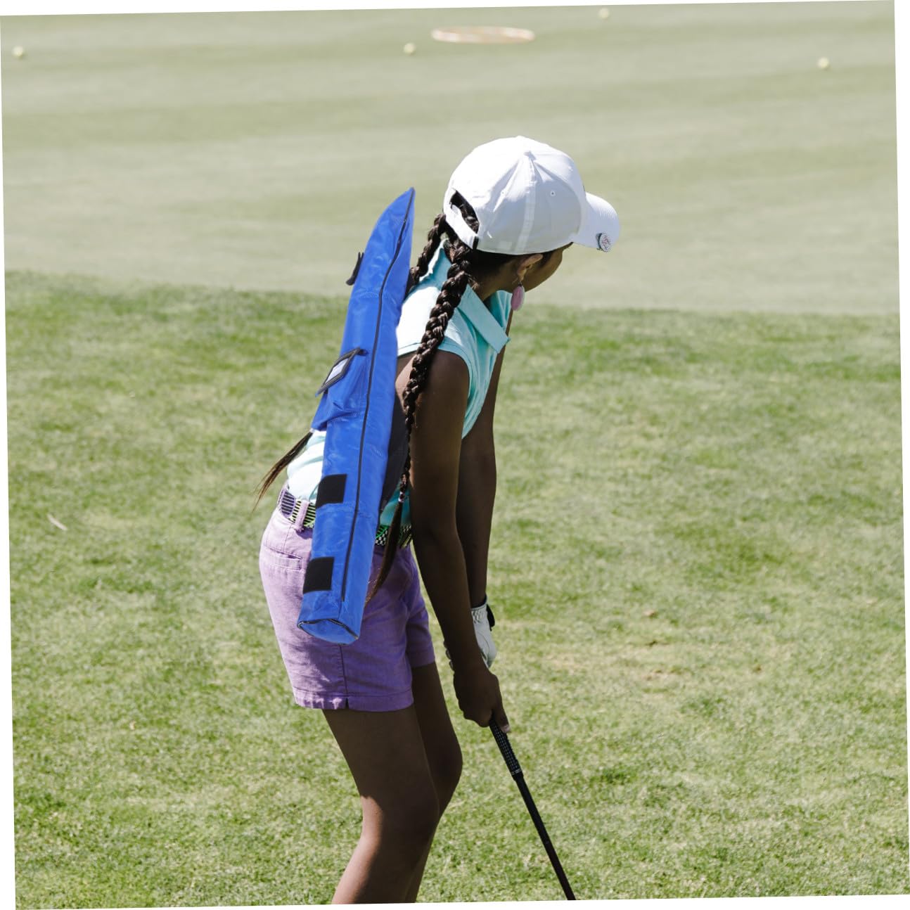 Golfbag Tragbare Golftasche mit Reißverschluss Leicht Robust für Jungen und Mädchen Vielseitige Clubtasche zum Schutz und Transport von Golfschlägern Einfach zu Reinigen Langlebig