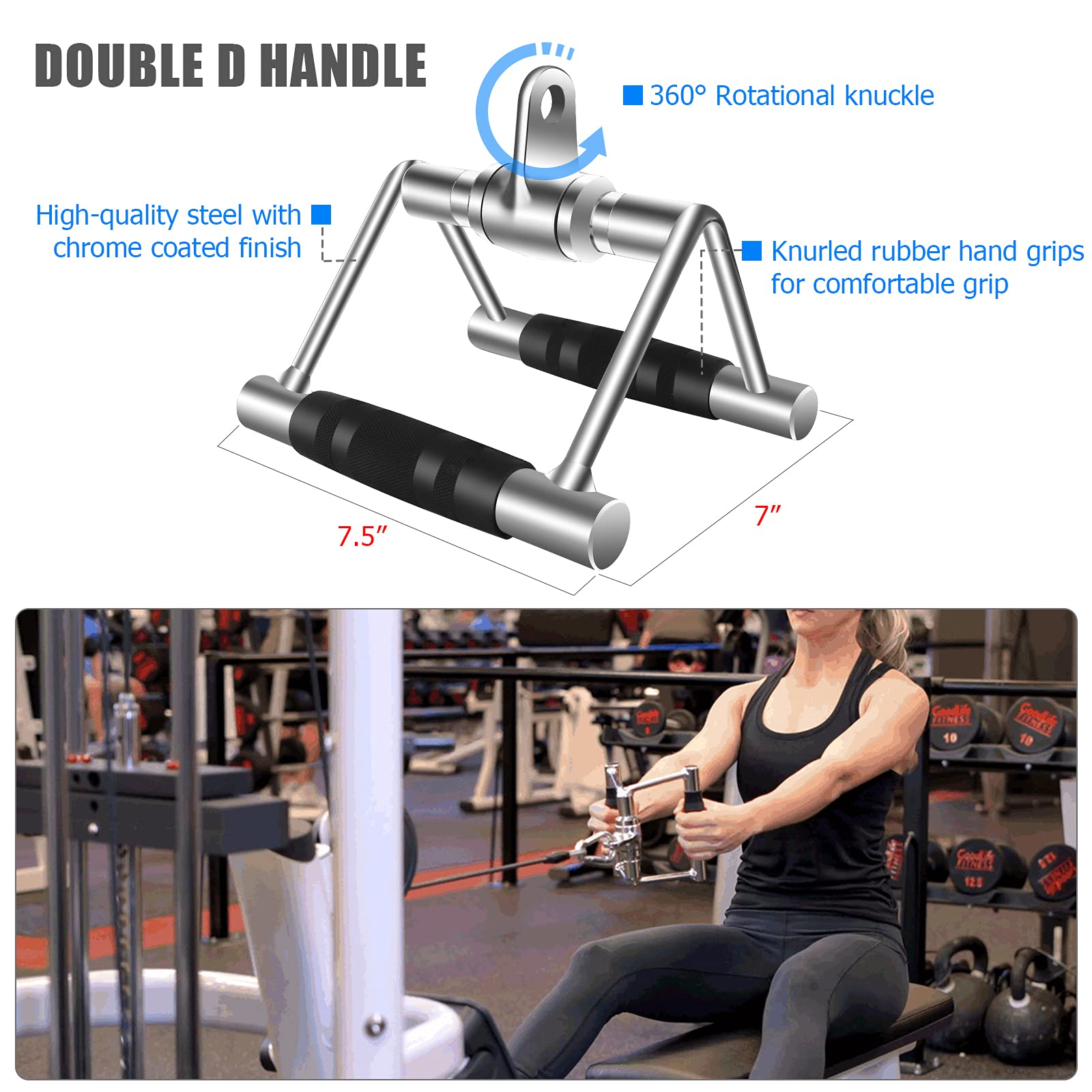 Buy Gyermek Triceps Pull Down Attachment Combo LAT Pulldown Attachment