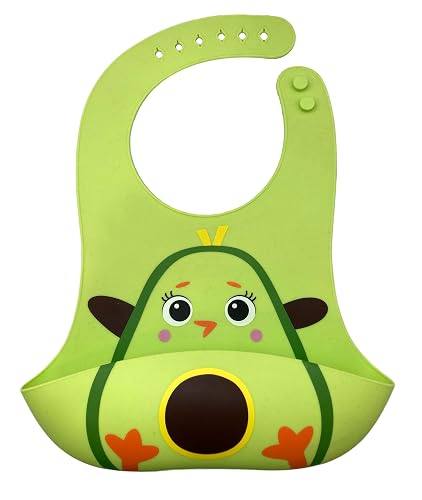 Kids Euroswan- Babero Silicona Miss PIO CHICKICADO FROOTIMALS, Multicolor (FT00012)