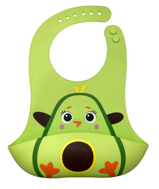 Kids Euroswan- Babero Silicona Miss PIO CHICKICADO FROOTIMALS, Multicolor (FT00012)