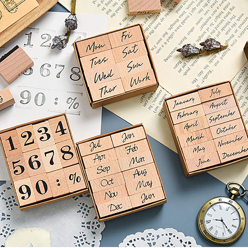 海外製 木製スタンプ ヴィンテージストック品】アメリカ製木製ゴムスタンプ