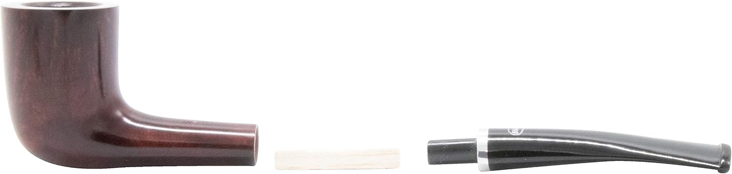 Rossi Rubino Antico 404 Smooth Tobacco Pipe