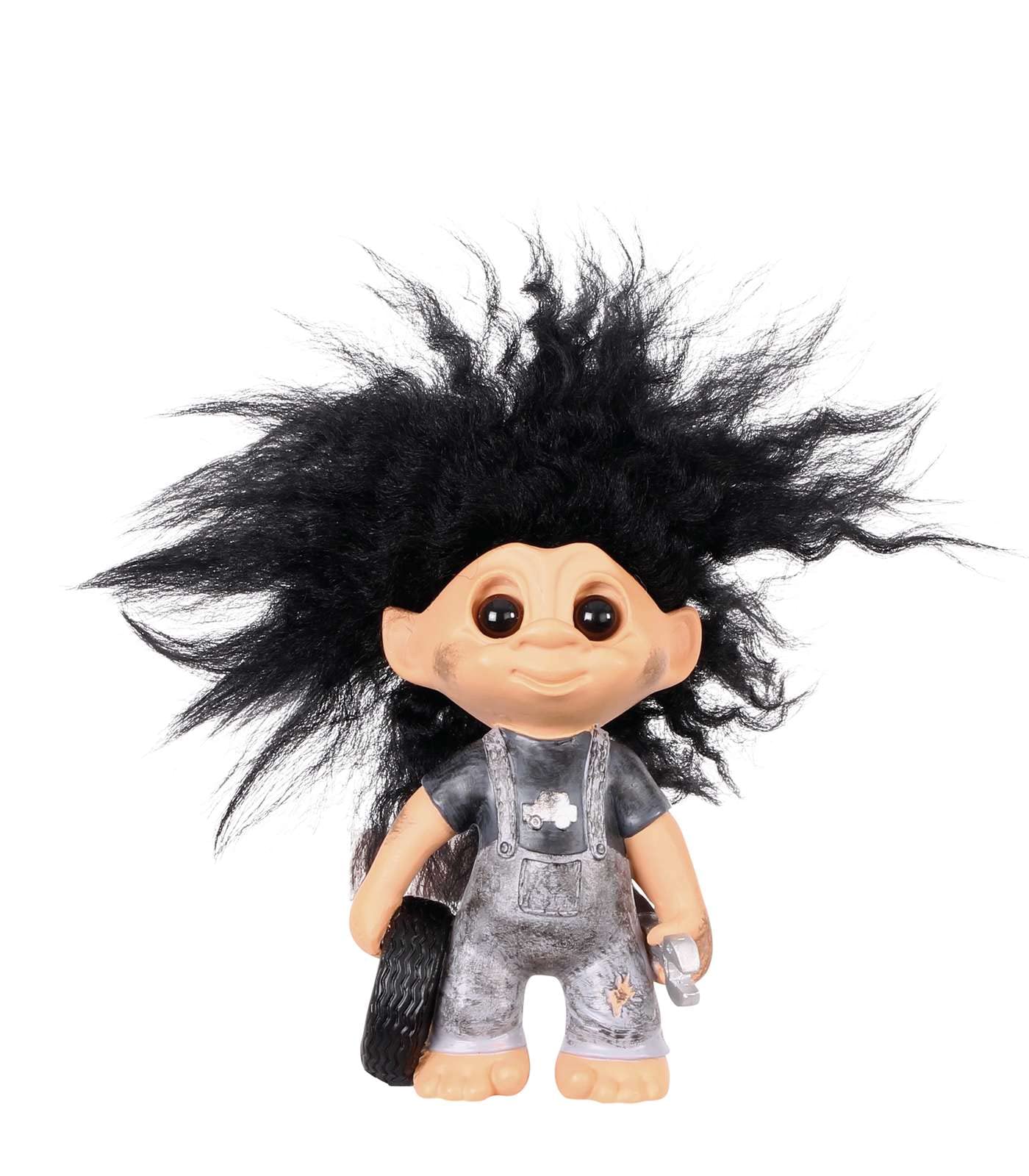 Lykketrold Familie Grandam Good Luck Troll H13 cm, Grote Broer - Kerstfiguren en -kabouters