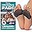 Homergy Metatarsal Foot Pads - Soft Gel Ball of Foot Cushions for Pain Relief, Ultra-Thin Sleeve Design, Stays in Place, Breathable & Reusable - Fits Heels, Flats, Sneakers (4 Pads / 2 Pairs)