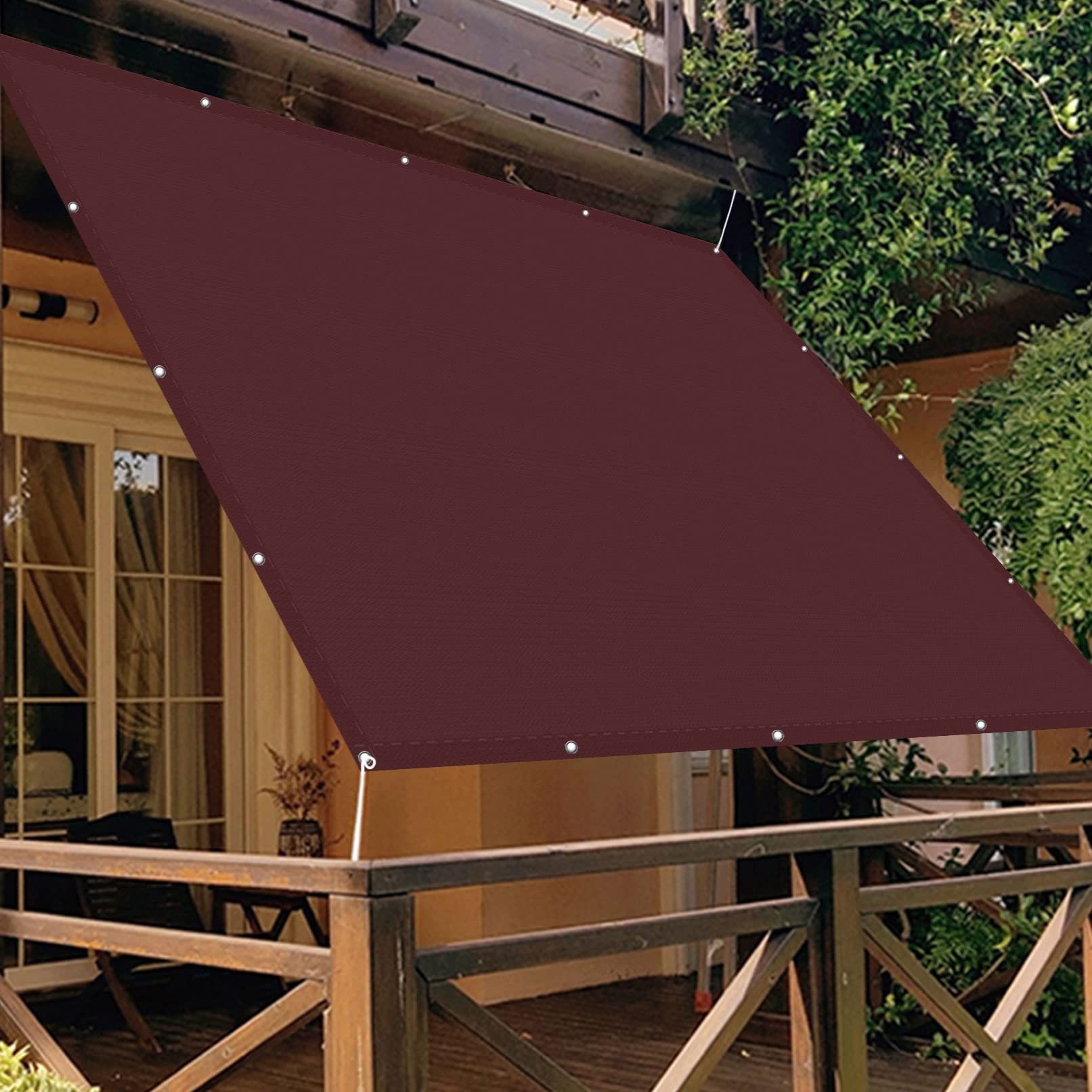 Voile d'ombrage de jardin étanche pour éliminer la chaleur du patio