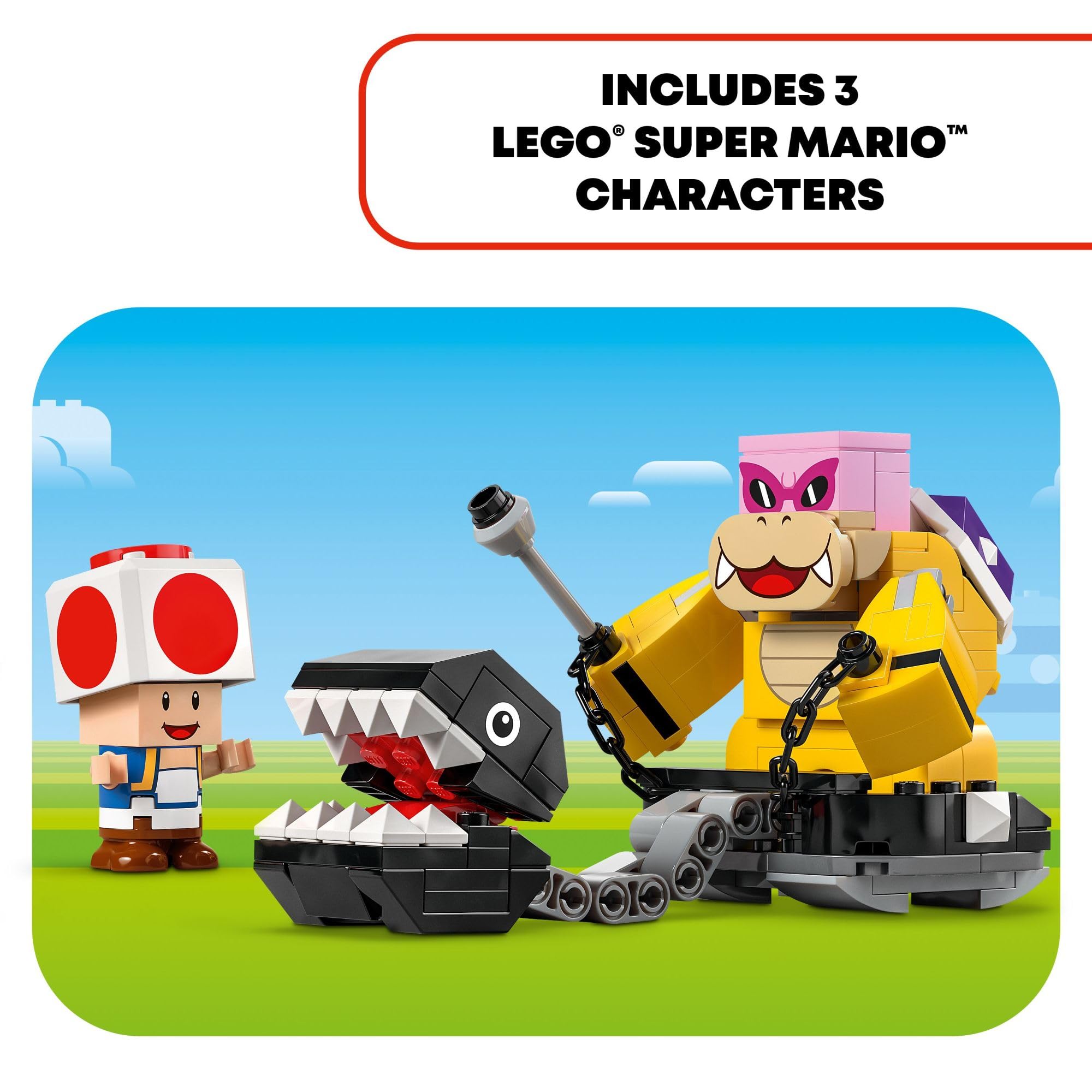 LEGO Super Mario Battle with Roy at Peach's Castle, Nintendo Character Mario Toy for Kids, Castle Toy & Adventure Set, Super Mario Gift for Girls, Boys & Gamers Ages 7 and up, 71435 - Image 6