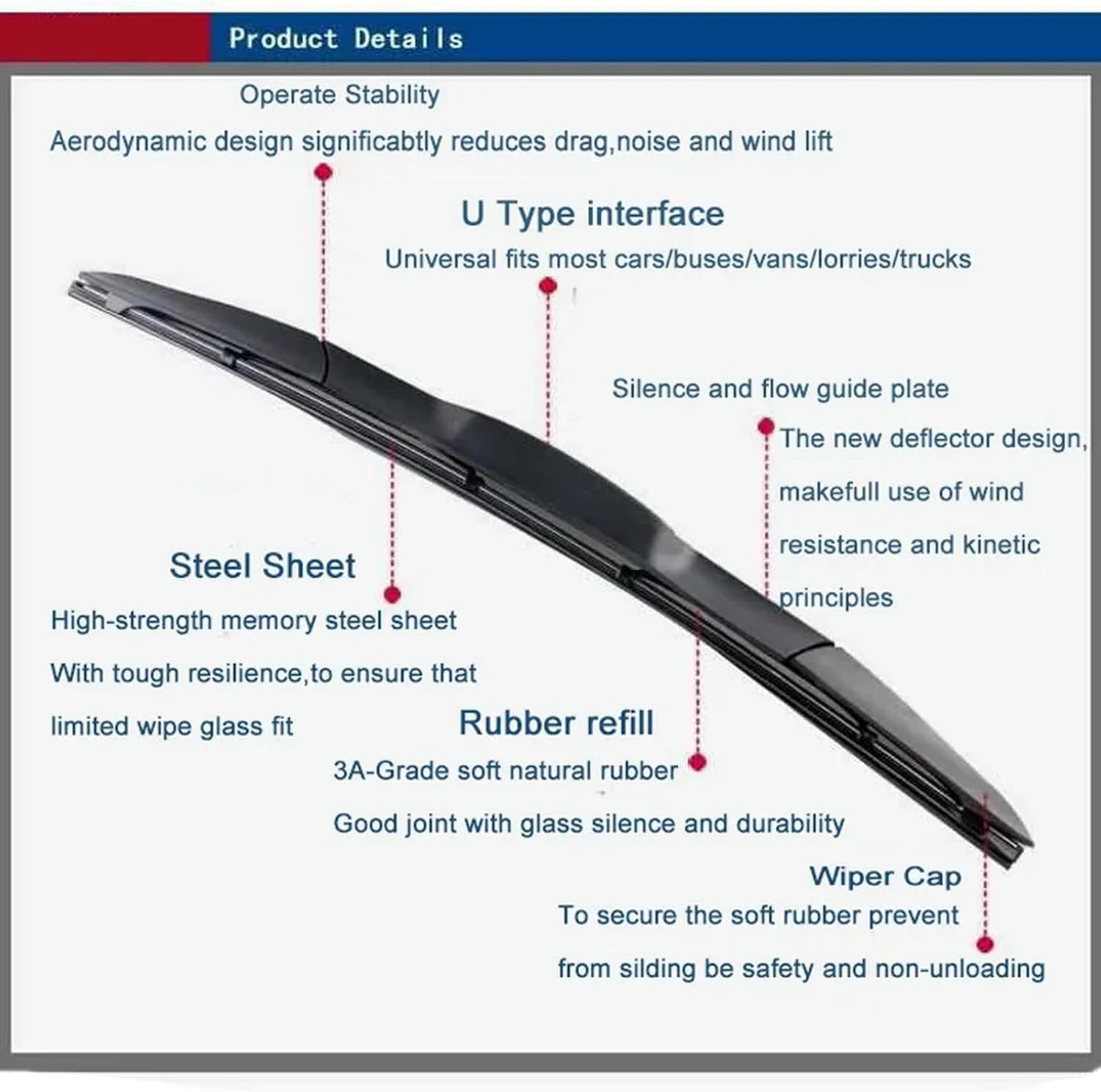 Car Wiper Front Rear Windscreen Kit Windshield Window Brush J Hook 24" 14" 12" for Nissan Note MK1 2004-2013