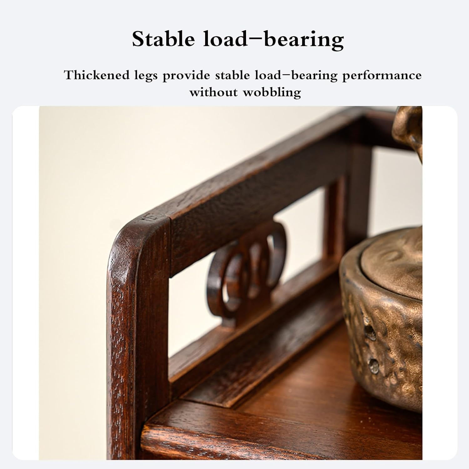 Buddha Shelf Wall-Mounted Wooden Cabinet, Altar Table for Buddhist Offerings & Incense, Home Shrine with Door, Pooja Desktop for Meditation & Spiritual Decor