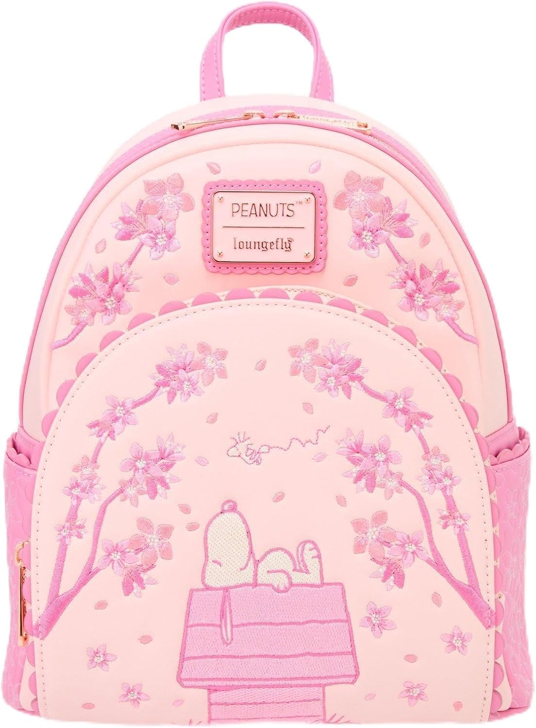 Loungefly Peanuts Cherry Blossom Snoopy Mini Backpack - BoxLunch Exclusive PINK NONE