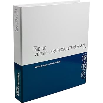 Themenringbuch Mit Register Trennblattern Versicherungen Optimale Struktur Fur Die Ablage Der Versicherungsunterlagen Amazon De Burobedarf Schreibwaren