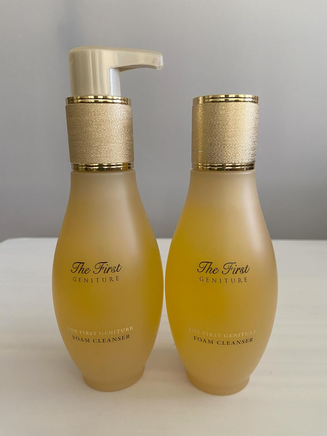 (Thuy's Cosmetics Store) The First Geniture Foam Cleanser Set 200ml X 2 ea/EXP: 07/23/2027