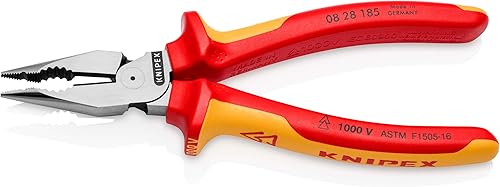 Miniatura 3 de KNIPEX Tools 08 21 185 Alicates combinados de punta de aguja, 7-14"